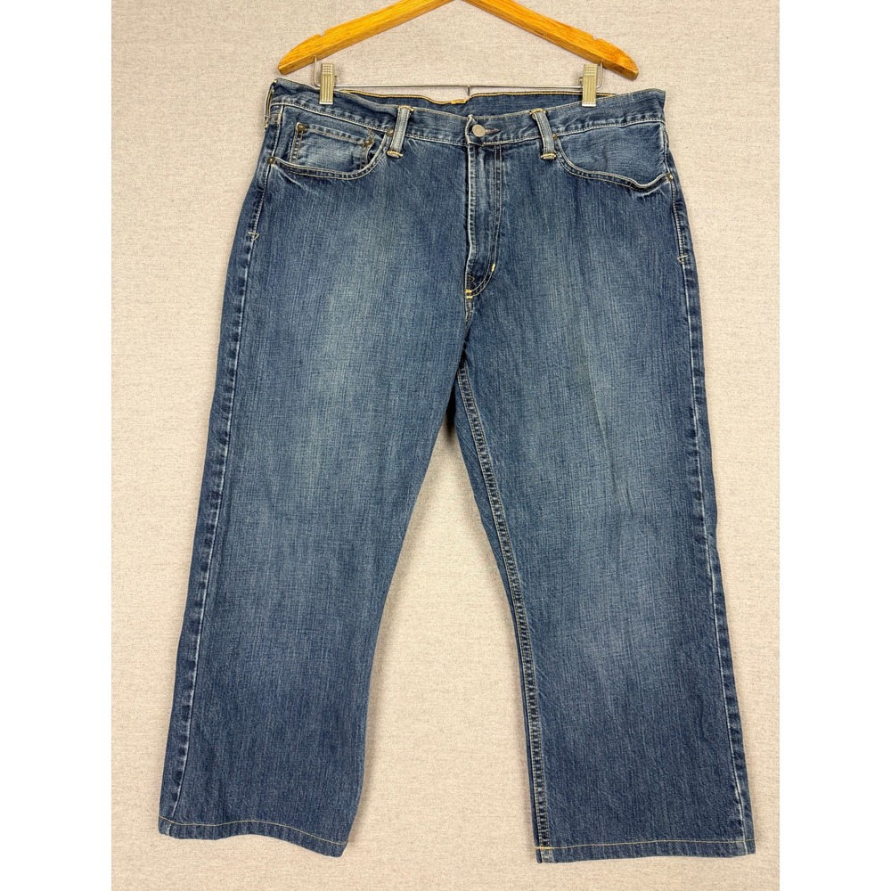 Polo Ralph Lauren Classic 867 Mens Jeans Medium Wash Blue Denim Fits 37x22.5